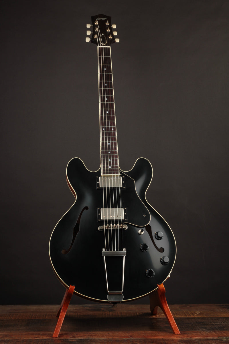 Collings I-30 LC Antiqued Jet Black Top  & Walnut w/ Throbak Humbuckers