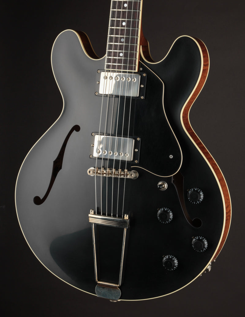 Collings I-30 LC Antiqued Jet Black Top  & Walnut w/ Throbak Humbuckers