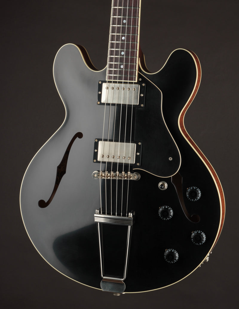 Collings I-30 LC Antiqued Jet Black Top  & Walnut w/ Throbak Humbuckers