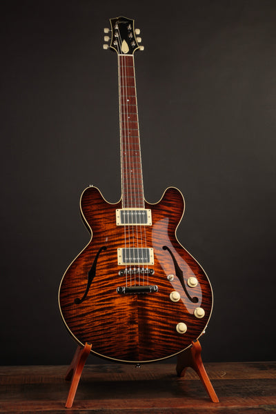 Collings I-35 Deluxe Tiger Eye Sunburst w/Throbaks