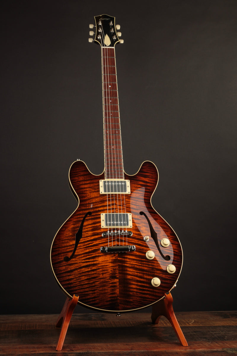 Collings I-35 Deluxe Tiger Eye Sunburst w/Throbaks