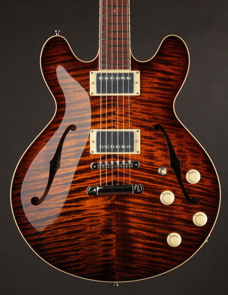 Collings I-35 Deluxe Tiger Eye Sunburst w/Throbaks