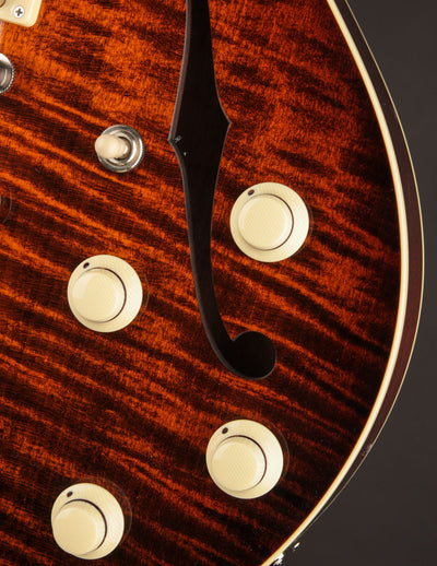 Collings I-35 Deluxe Tiger Eye Sunburst w/Throbaks