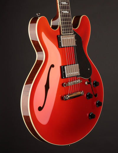 Collings I-35LC Candy Apple Red Top w/ Throbaks