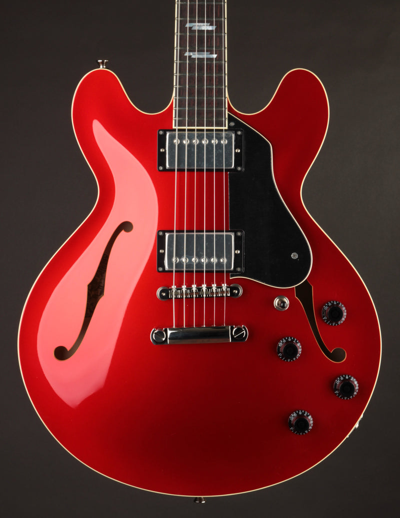 Collings I-35LC Candy Apple Red Top w/ Throbaks