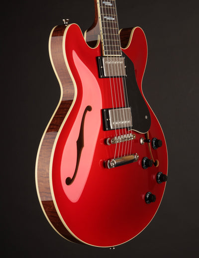 Collings I-35LC Candy Apple Red Top w/ Throbaks