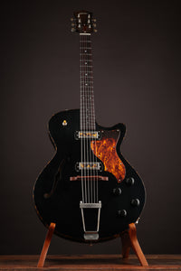 Collings Ladybird Aged Antiqued Jet Black w/ Righteous Sound Bishops