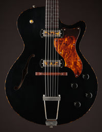 Collings Ladybird Aged Antiqued Jet Black w/ Righteous Sound Bishops