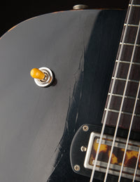 Collings Ladybird Aged Antiqued Jet Black w/ Righteous Sound Bishops