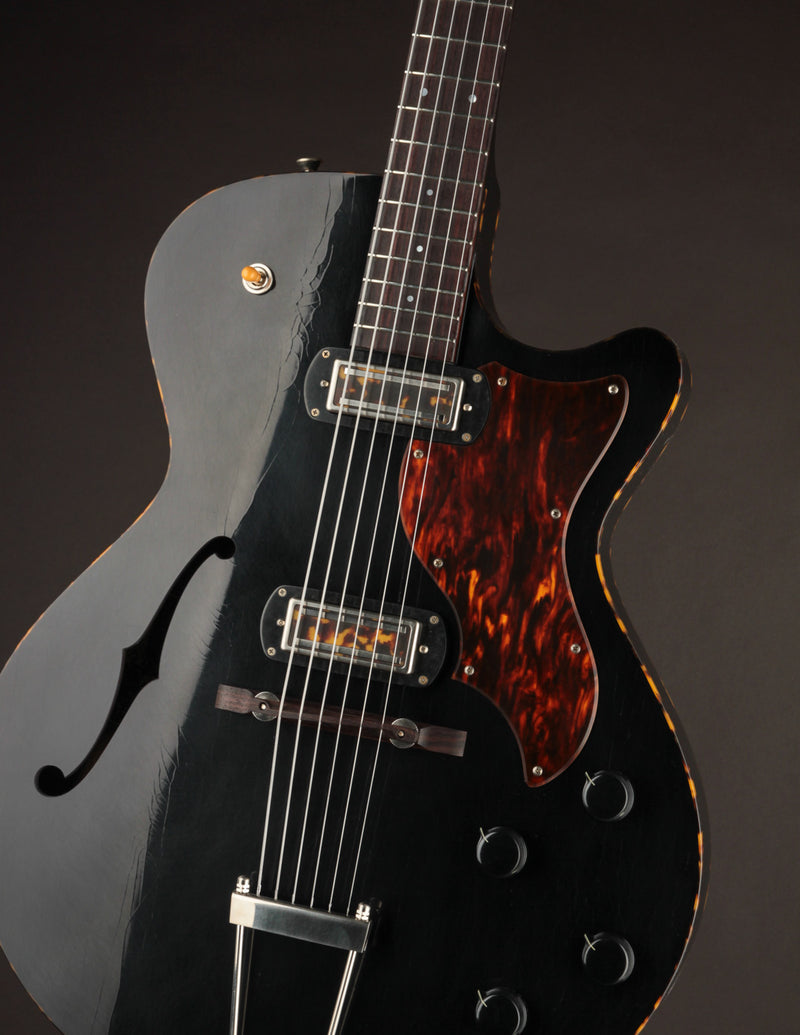 Collings Ladybird Aged Antiqued Jet Black