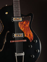 Collings Ladybird Aged Antiqued Jet Black w/ Righteous Sound Bishops