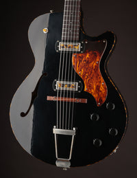 Collings Ladybird Aged Antiqued Jet Black w/ Righteous Sound Bishops