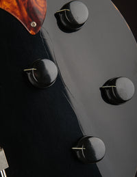 Collings Ladybird Aged Antiqued Jet Black w/ Righteous Sound Bishops