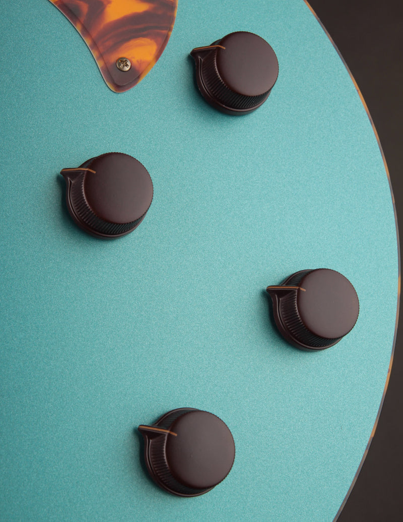 Collings Ladybird Satin Teal w/Righteous Sound