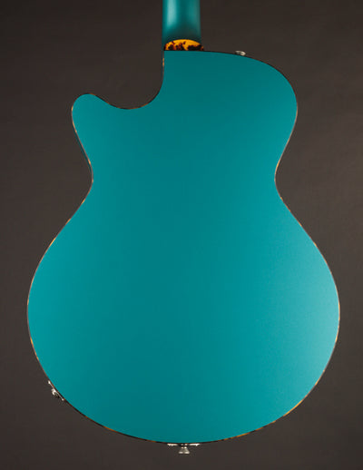 Collings Ladybird Satin Teal w/Righteous Sound