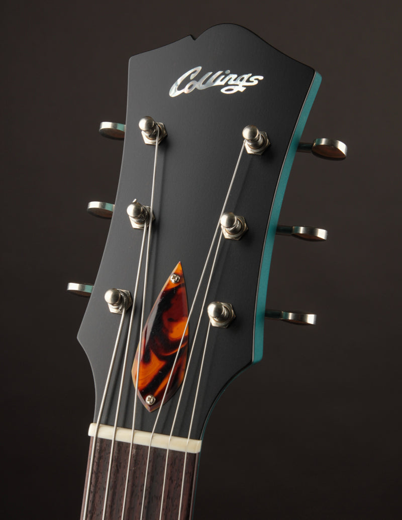 Collings Ladybird Satin Teal w/Righteous Sound