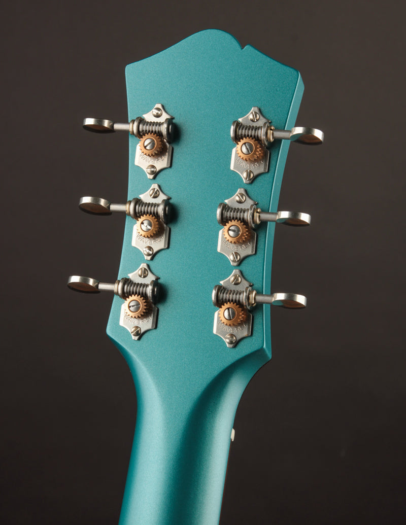 Collings Ladybird Satin Teal w/Righteous Sound