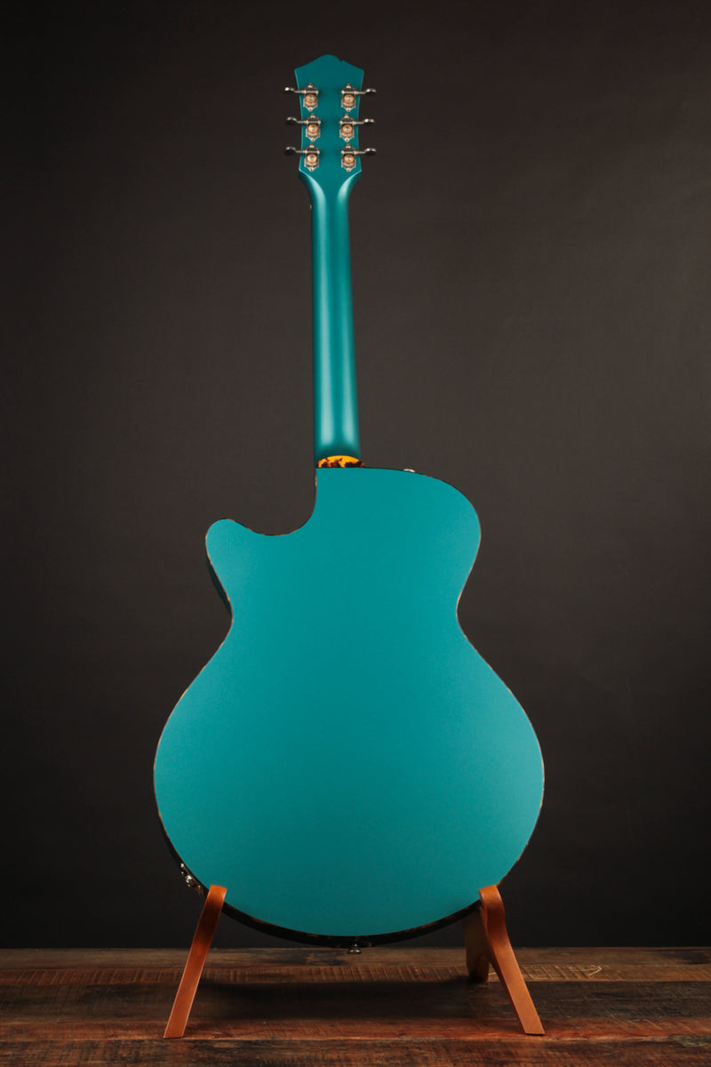 Collings Ladybird Satin Teal w/Righteous Sound