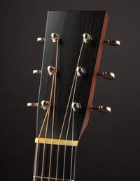 Peghead of an Acoustic Guitar