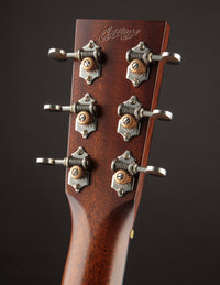 Back of Peghead of an Acoustic Guitar