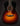 Acoustic guitar with a sunburst finish on a black background