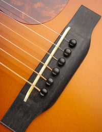 Bridge of an Acoustic Guitar
