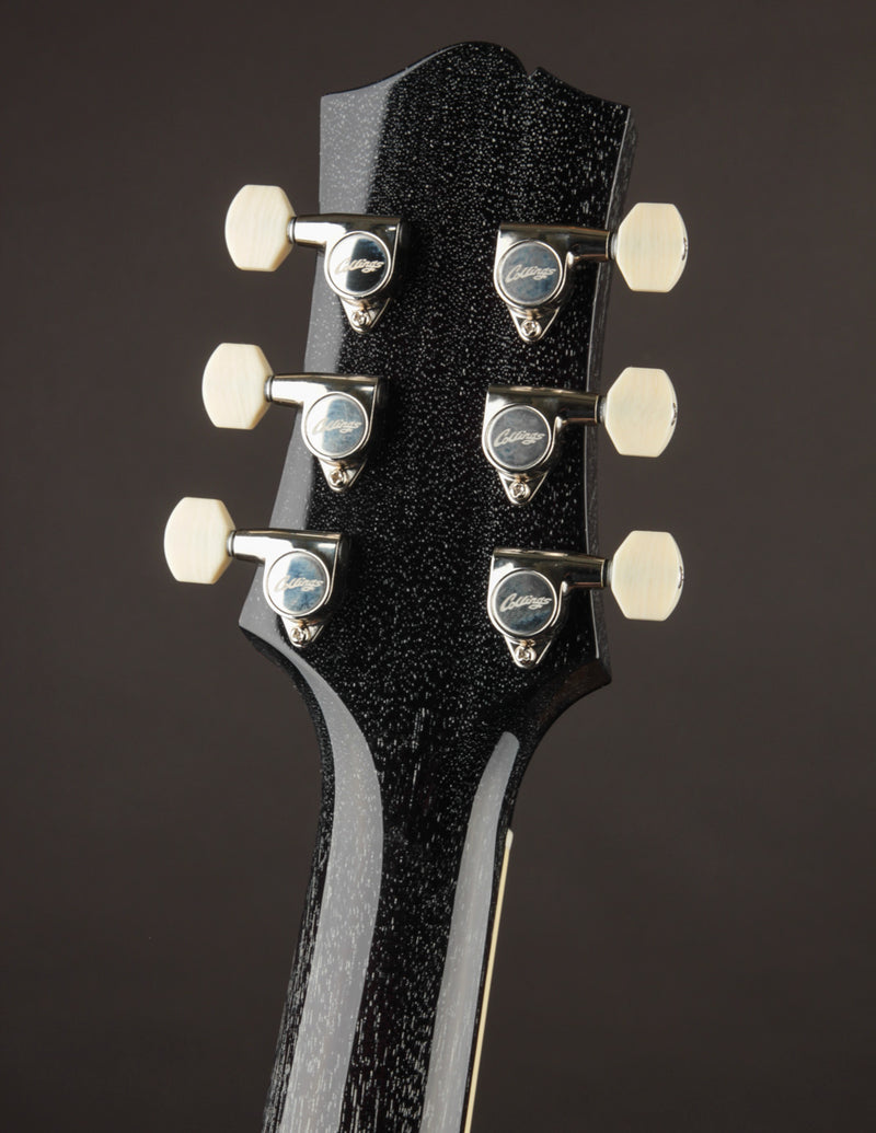 Collings SoCo Doghair Jet Black Spruce Top w/Throbaks