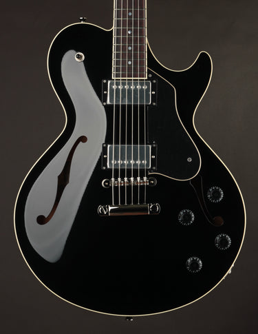 Collings SoCo Doghair Jet Black Spruce Top w/Throbaks