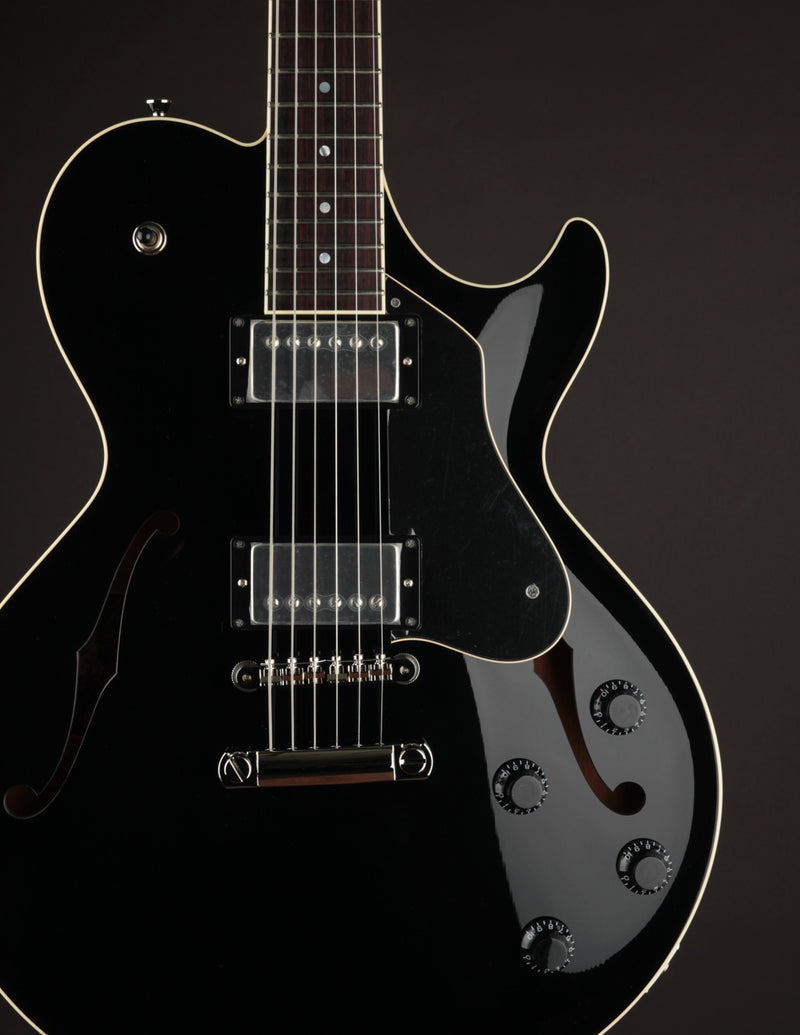 Collings SoCo Doghair Jet Black Spruce Top w/Throbaks