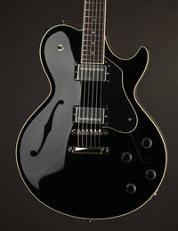 Collings SoCo Doghair Jet Black Spruce Top w/Throbaks