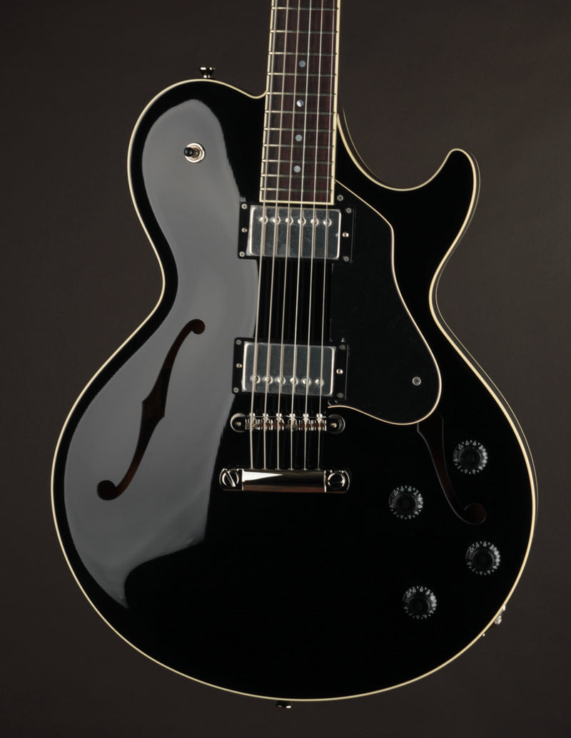 Collings SoCo Doghair Jet Black Spruce Top w/Throbaks