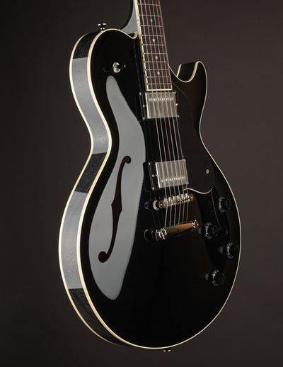 Collings SoCo Doghair Jet Black Spruce Top w/Throbaks