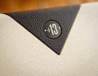 Close up of logo on guitar amplifier