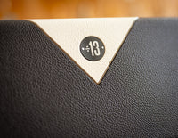 Close up of logo on guitar amplifier