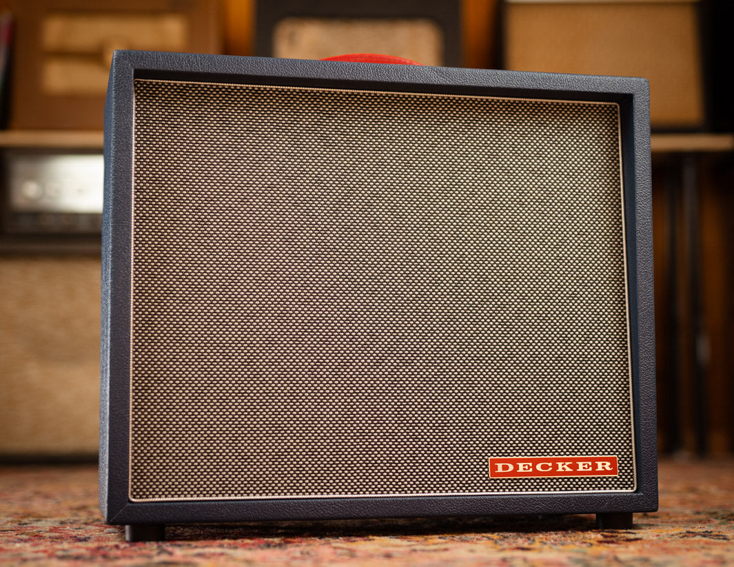Decker Amplifiers 1 x 12 Cabinet Indigo w/Royal Speaker