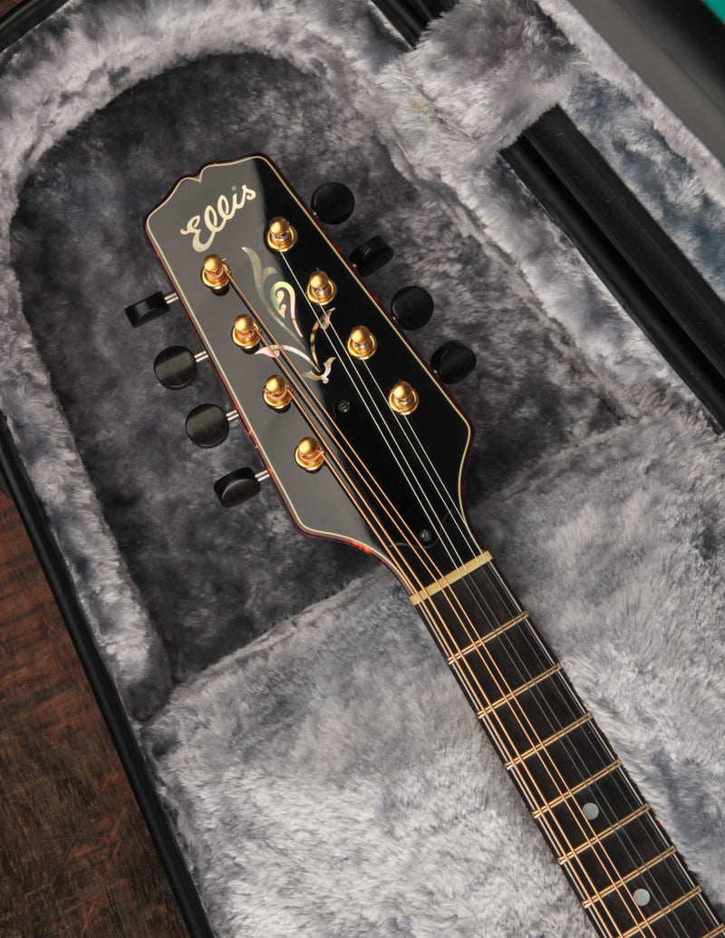 Ellis A5 Reserve w/Engraved Tailpiece & Flame Inlay