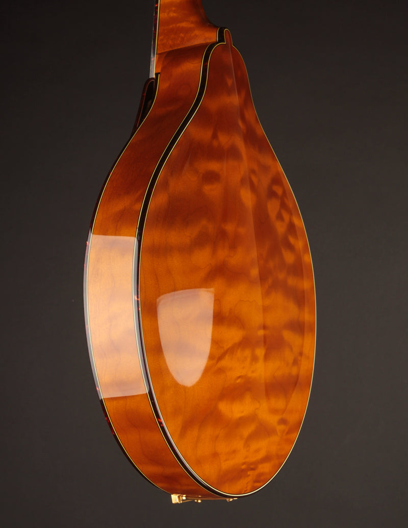 Ellis A5 Reserve Honey Amber w/Engraved Tailpiece