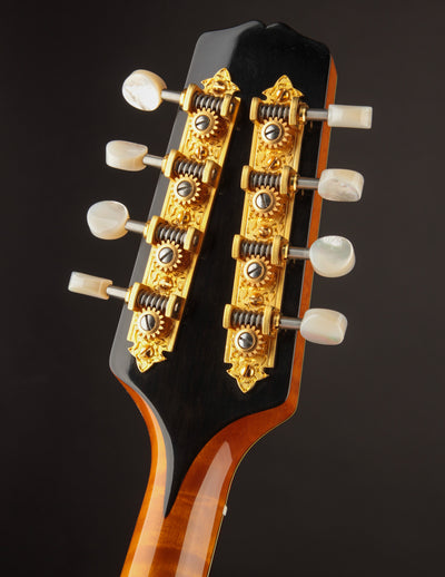 Ellis A5 Reserve Honey Amber w/Engraved Tailpiece