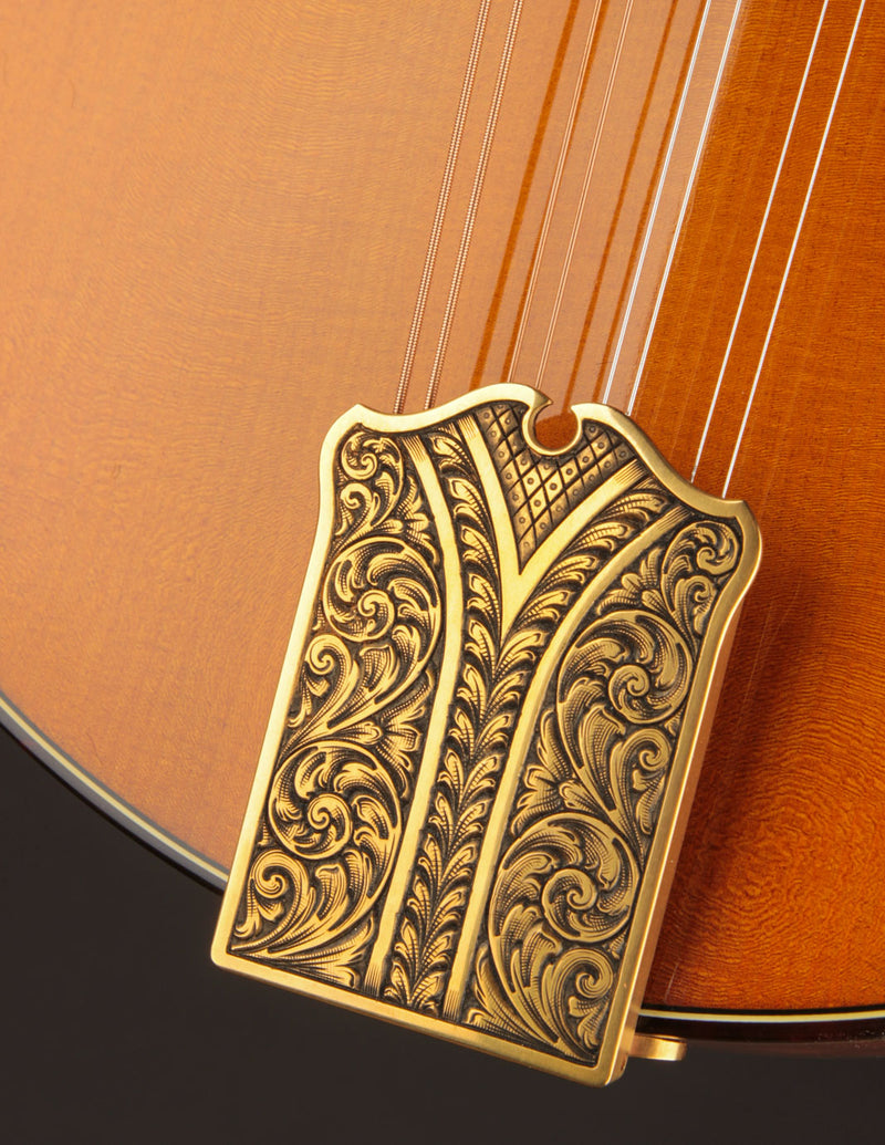 Ellis A5 Reserve Honey Amber w/Engraved Tailpiece