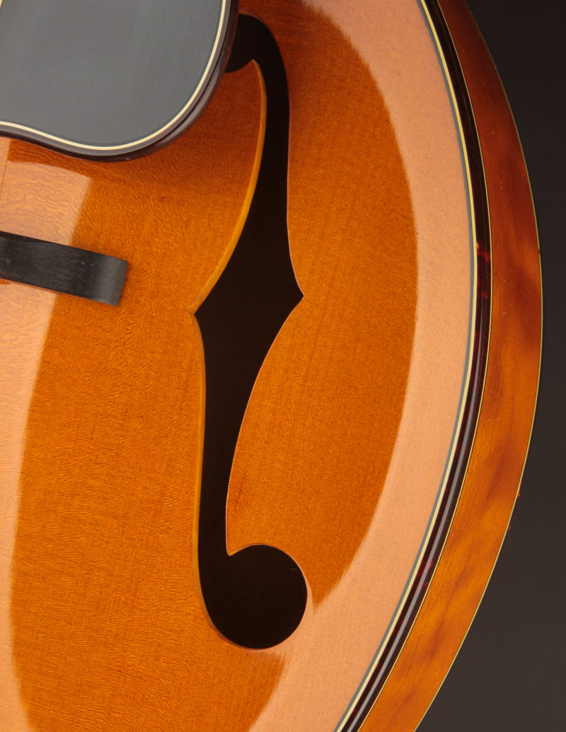 Ellis A5 Reserve Honey Amber w/Engraved Tailpiece