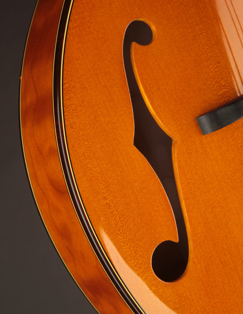 Ellis A5 Reserve Honey Amber w/Engraved Tailpiece
