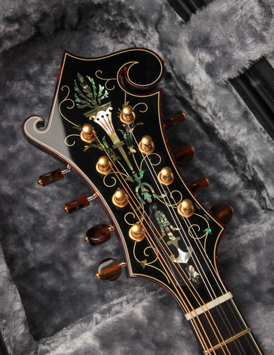 Ellis F5 Reserve w/ Torch & Wire Inlay and Engraved Tailpiece