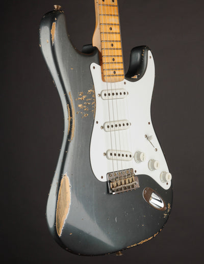 Fender Custom Shop '54 Stratocaster Heavy Relic Charcoal Frost Metallic (USED, 2014)