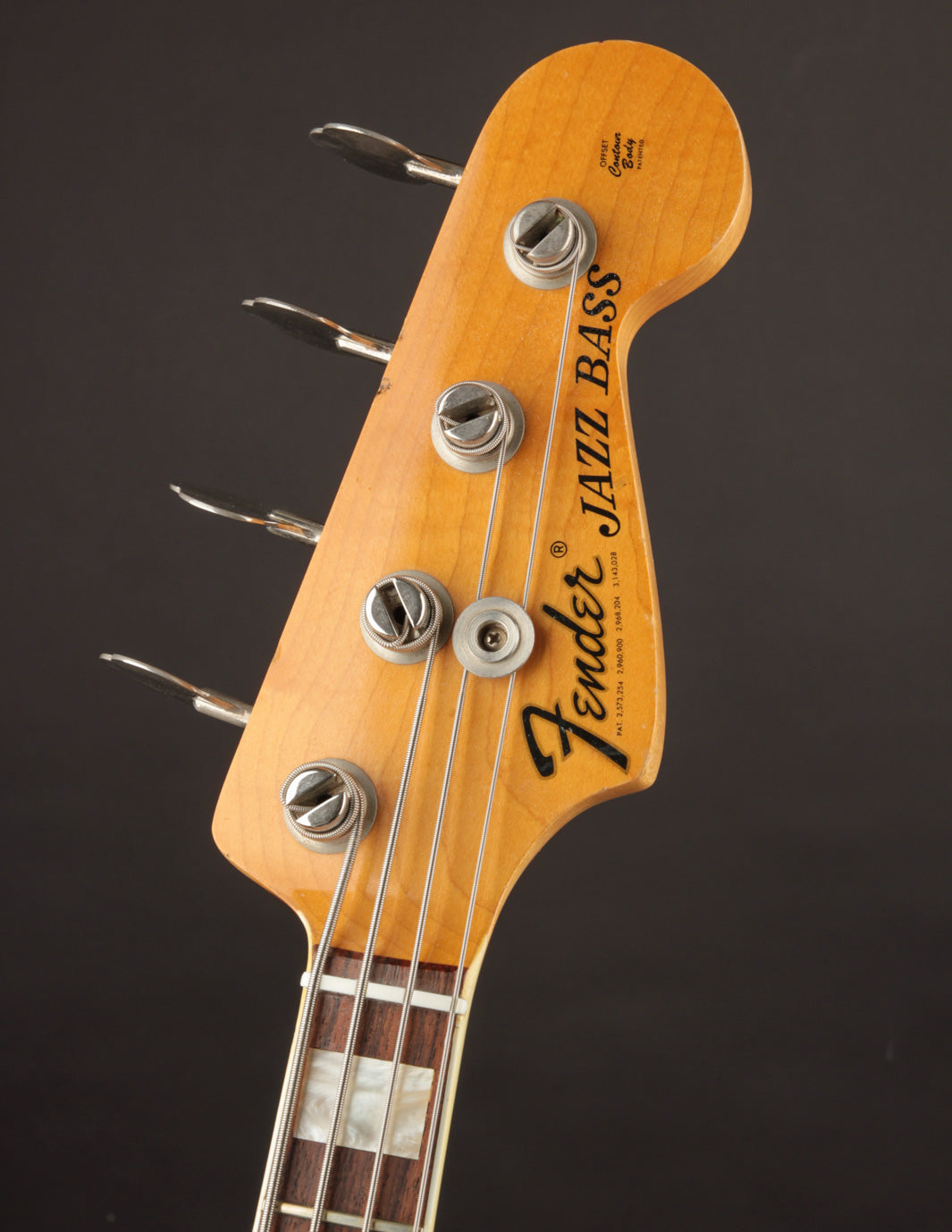 1973 Fender Jazz Bass, Olympic White | The Music Emporium