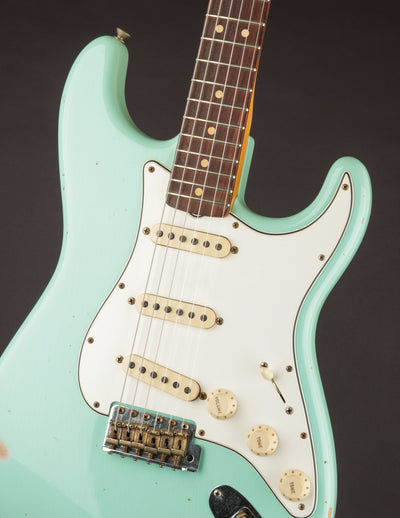 Fender Custom Shop '63 Stratocaster Surf Green Relic (USED, 2020)