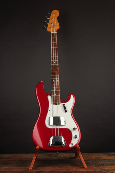 Fender '62 Reissue Precision Bass, Candy Apple Red (USED, 1983)