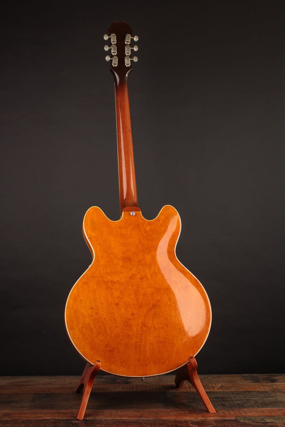 1966 Epiphone E360TD Riviera, Royal Tan | The Music Emporium