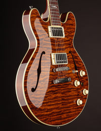 Collings I-35 Deluxe Caramel Quilt Top w/Throbaks (USED, 2016)