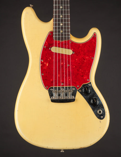 ギター Fender Musicmaster II 1966 vintage 1966 Fender Musicmaster II, Olympic White | The Music Emporium