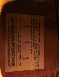 Fender Champion 600 Amp & Lap Steel Set (1952)